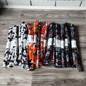 Halloween Fat Quarters Fabric Pieces - 42 qty